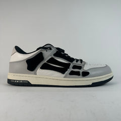 Amiri Grey/Black Bone Court Low Tops Size 45