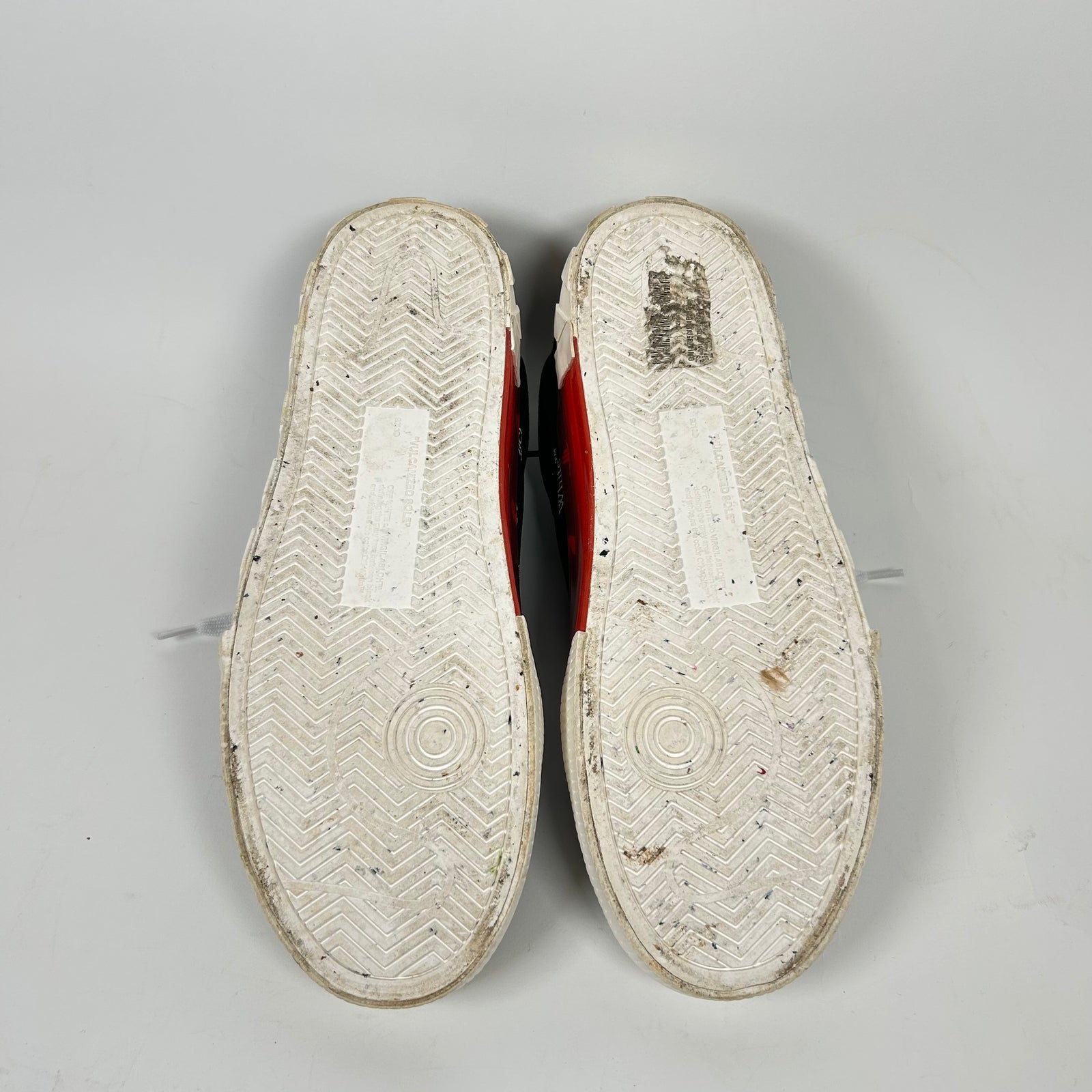 Off-White Black/White Vulcanized Sneaker Size 44
