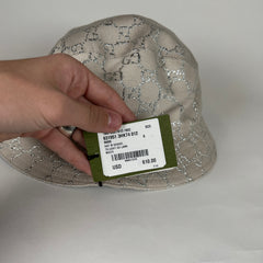 Gucci GG Sparkly Bucket White