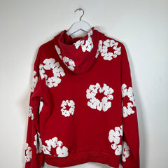 Denim Tears Red Wreath Hoodie Size M