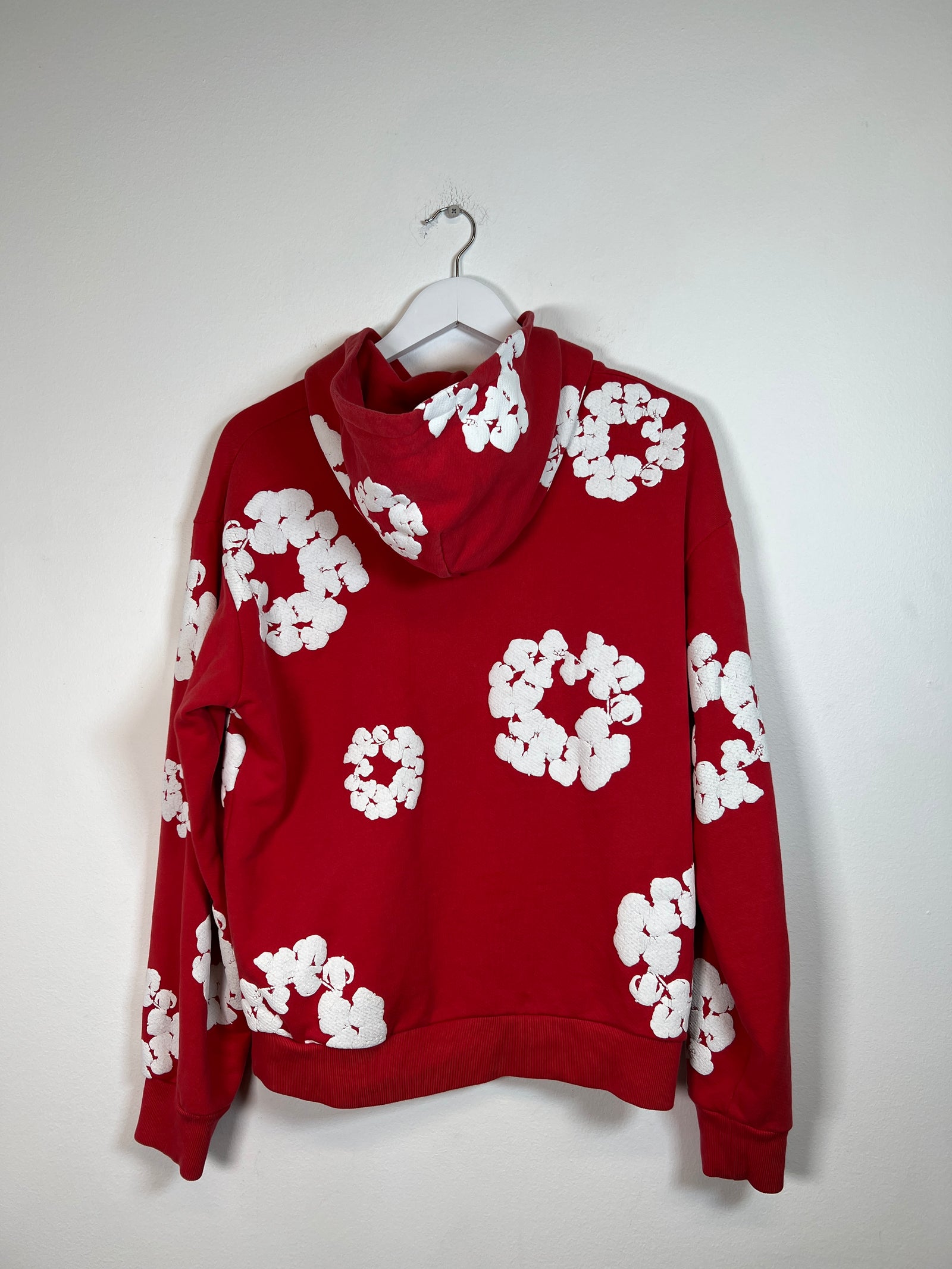 Denim Tears Red Wreath Hoodie Size M