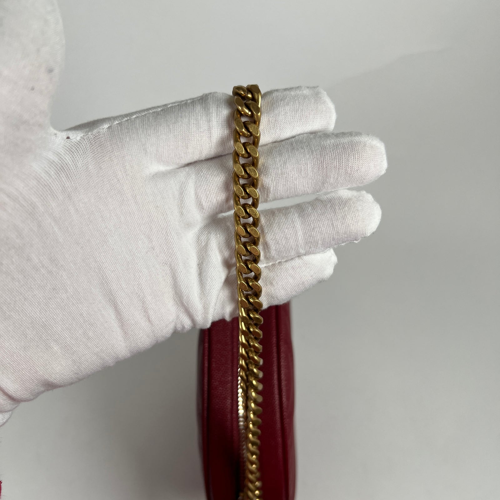YSL Round Opyum Red Round Vinye