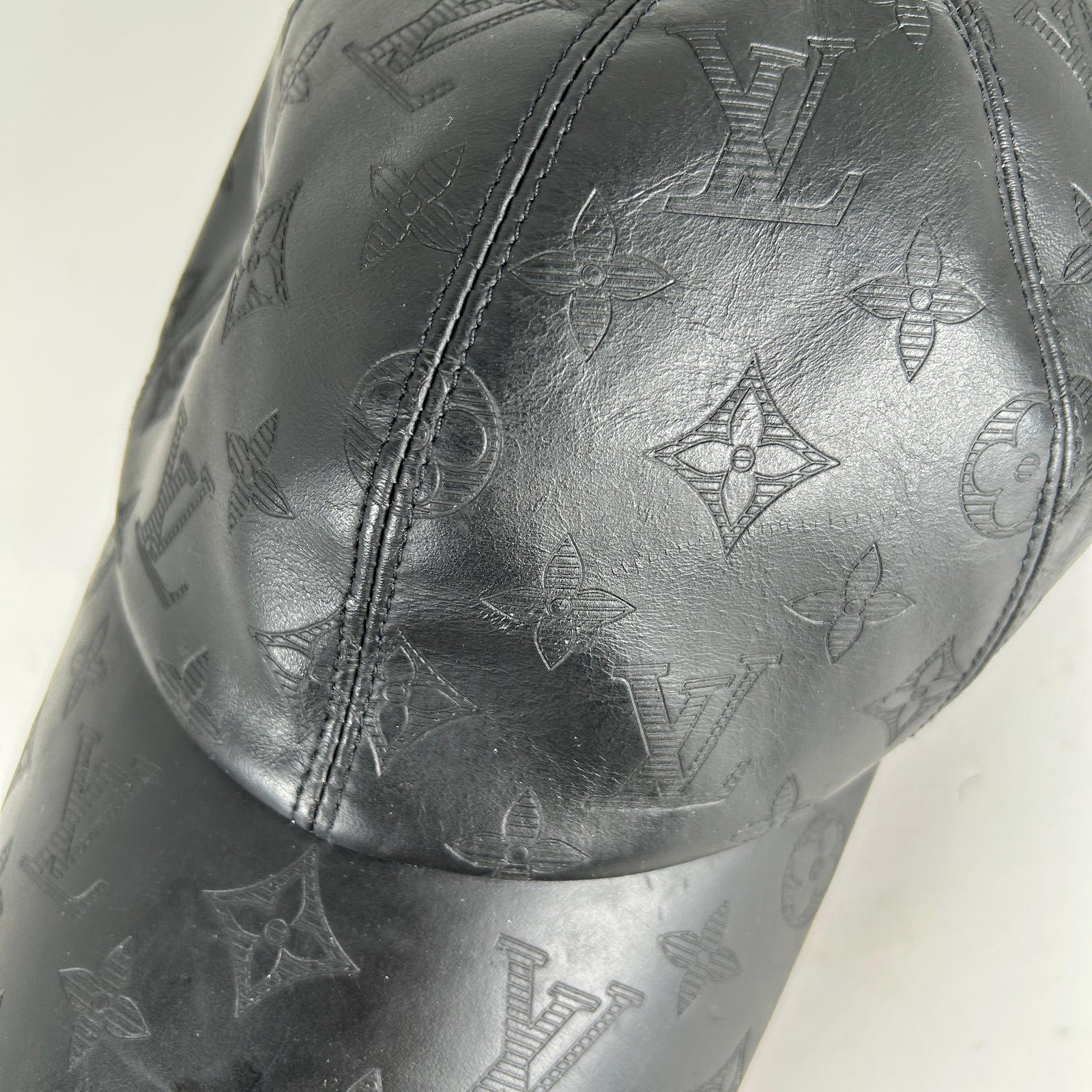 Louis Vuitton Shadow Monogram Leather Hat