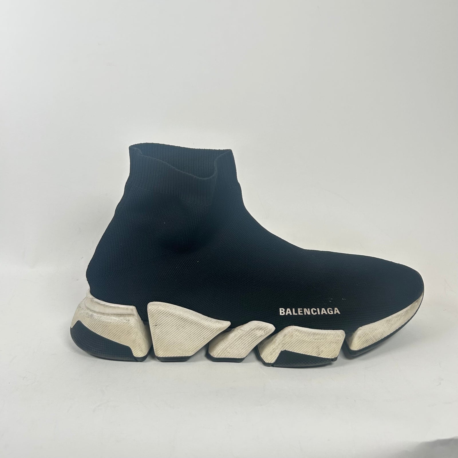 Balenciaga Black/White Speed Trainer 2.0 Size 44