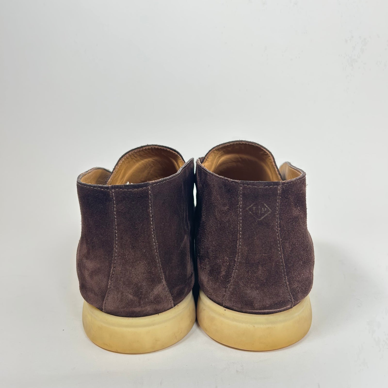 Loro Piana Brown Open Walks Size 43