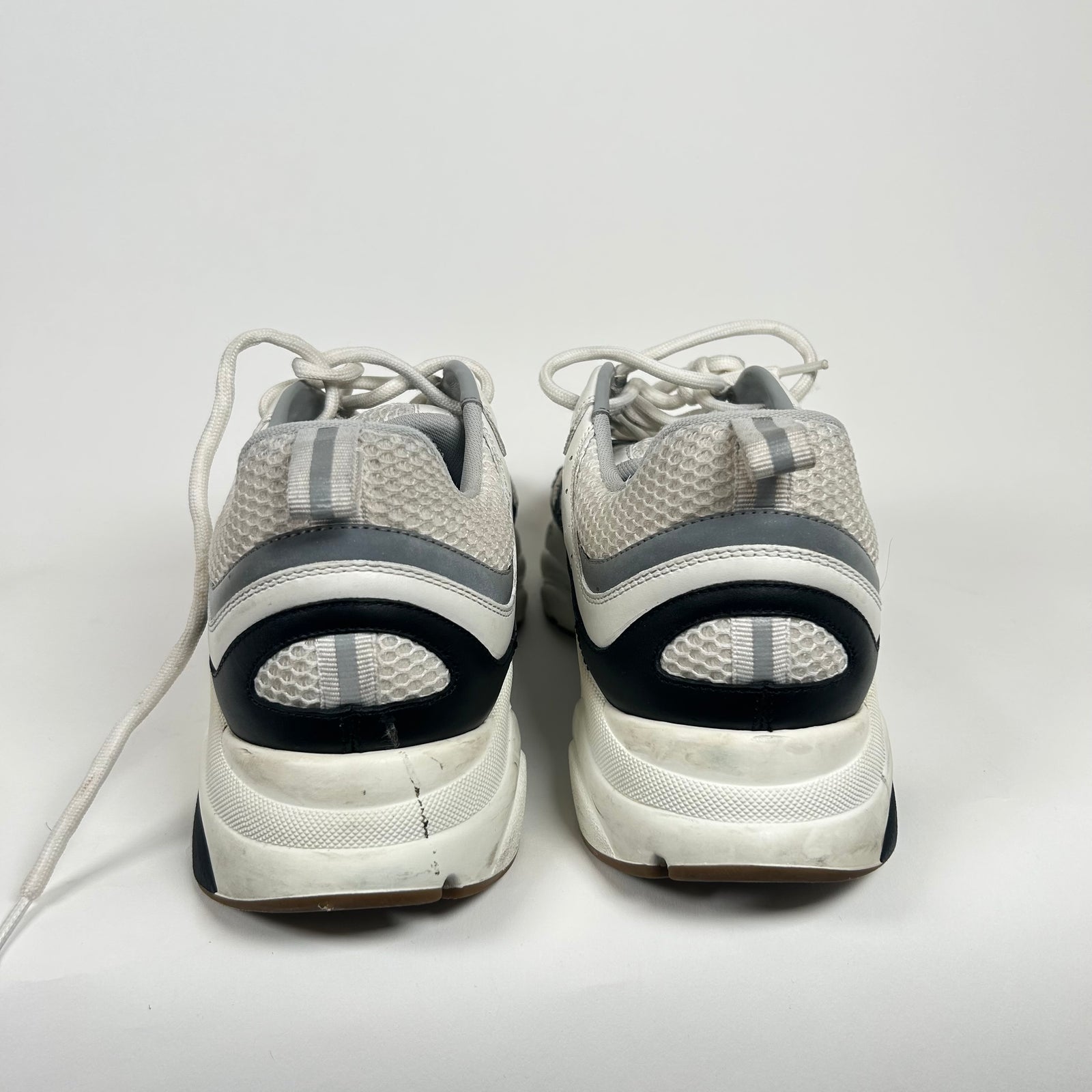 Dior B22 White/Black Sneaker Size 46