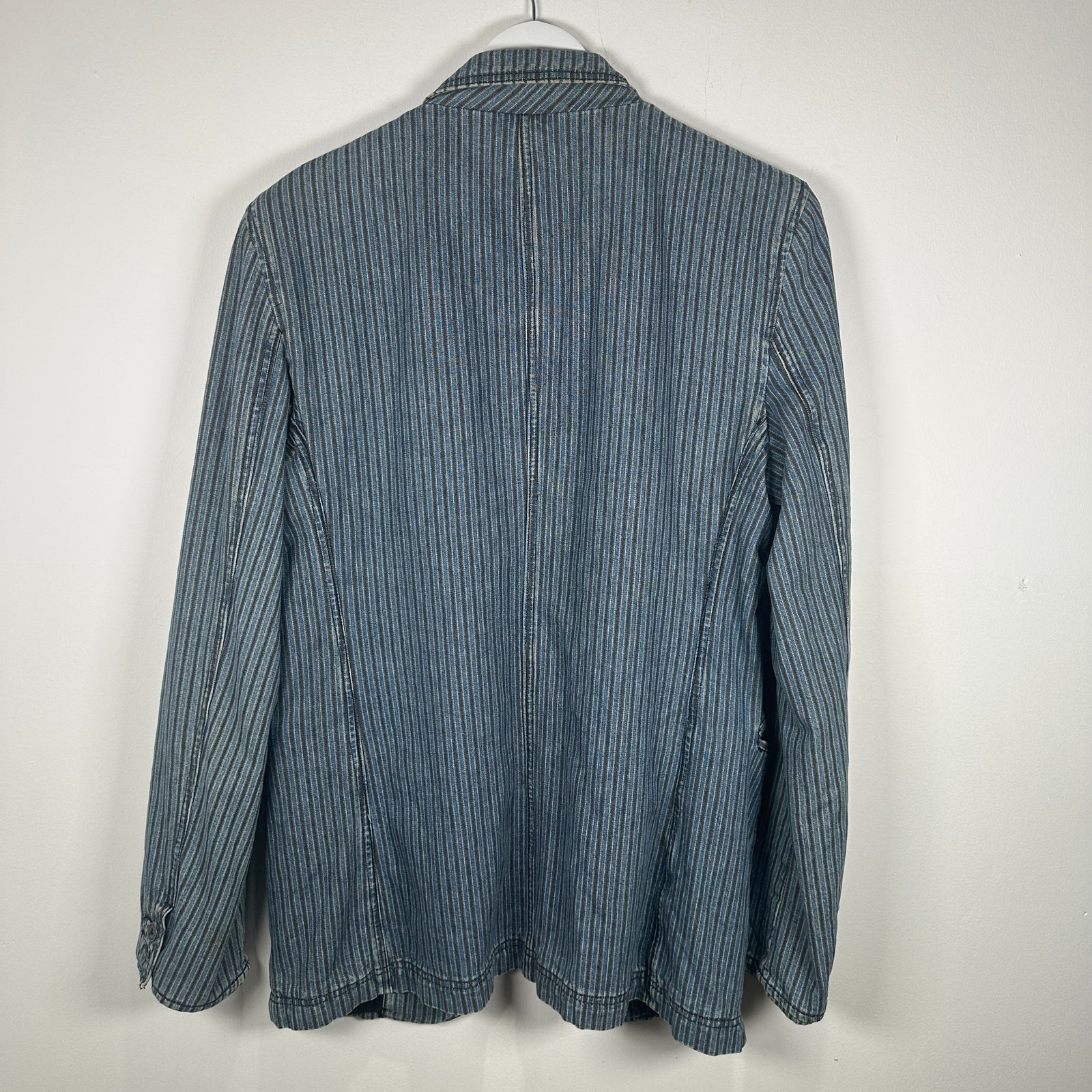 Balenciaga FW02 Denim Blazer Size M