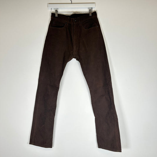 Engineered Garments Brown WORKADAY Corduroy Pants Size 30