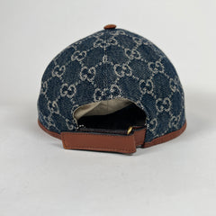 Gucci GG Denim Baseball Cap