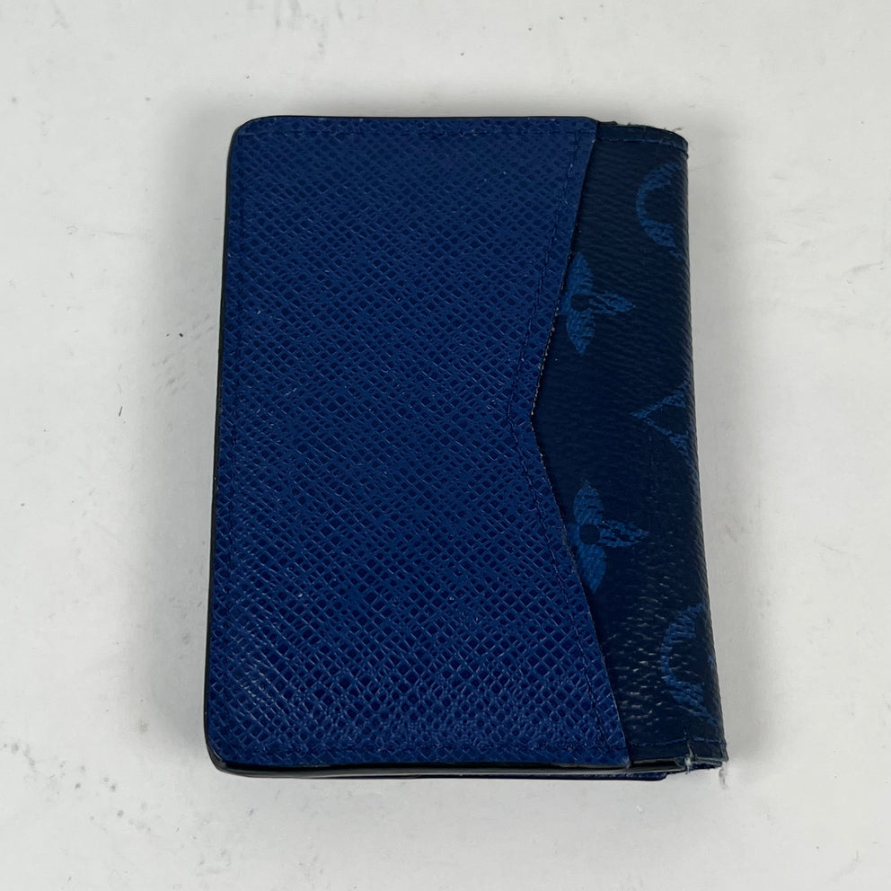 Louis Vuitton Monogram Blue Pocket Organizer