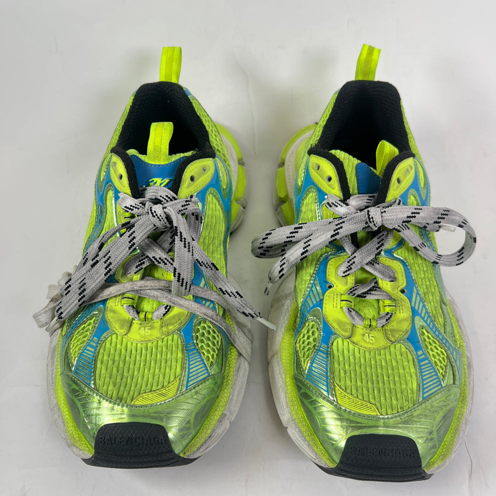 Balenciaga Fluorescent Yellow/Blue 3XL Sneaker Size 45