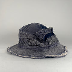 Kapital Dark Boro Jean Bucket Hat