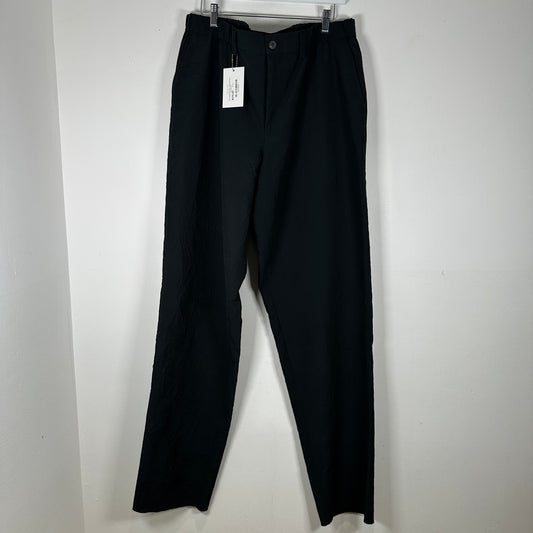 Issey Miyake Men Black Adjustable Slack Pants Size 36