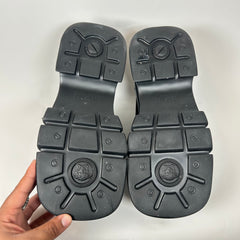 Versace Black Medusa Anthem Platform Sandals Size 40