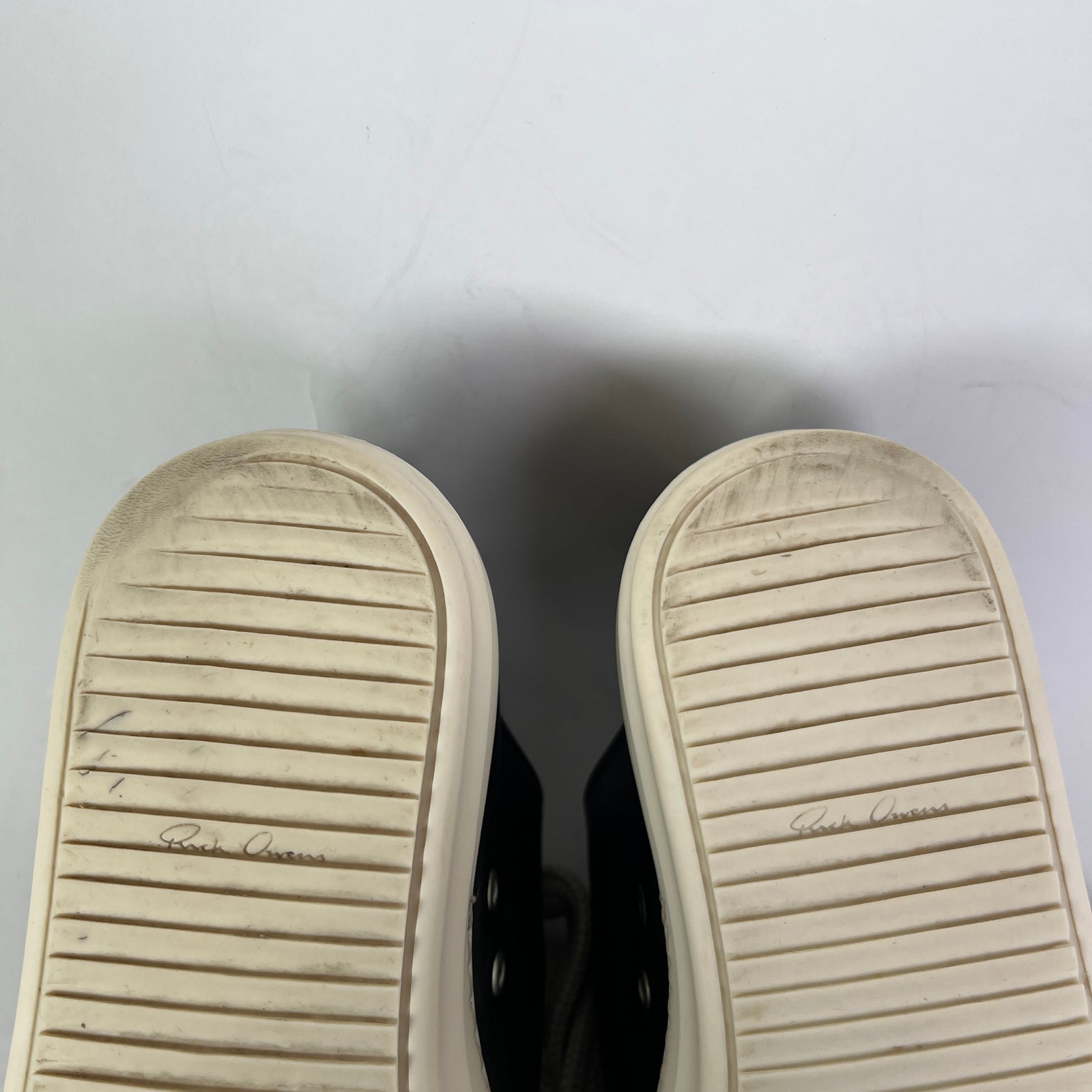 Rick Owens Mainline Jumbo Lace Low-Top Ramones