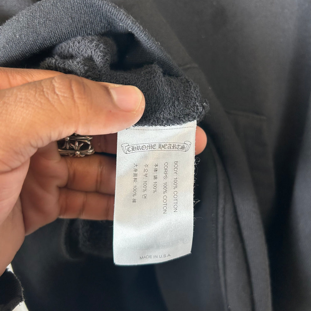 Chrome Hearts Black Matty Boy Sex Records Hoodie Size XL