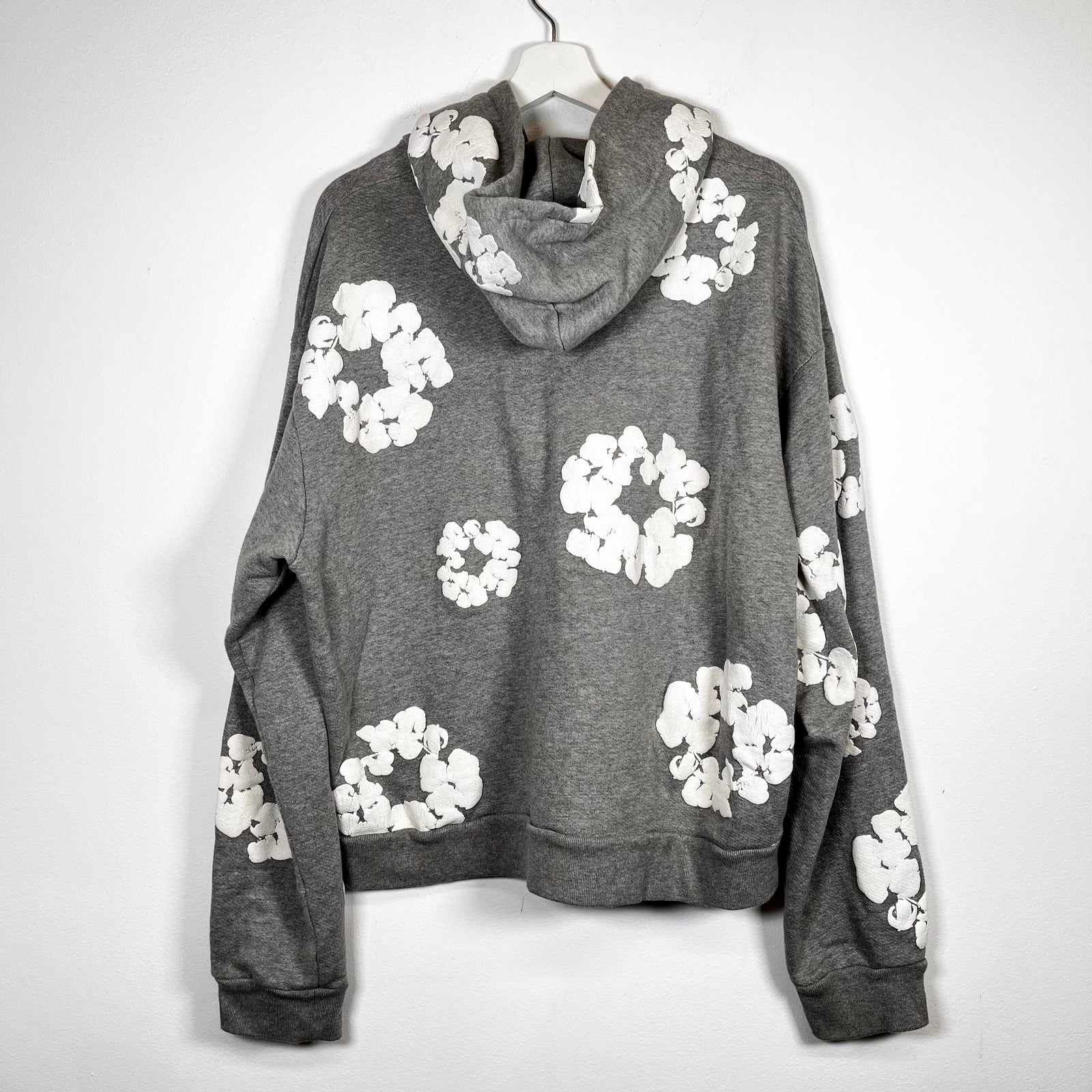 Denim Tears Grey Wreath Hoodie Size XXL
