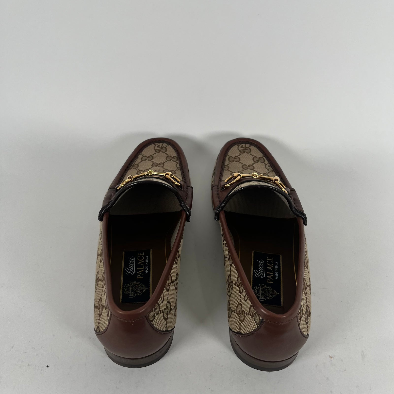 Gucci x Palace GG-P Canvas Horsebit Loafer Size 9