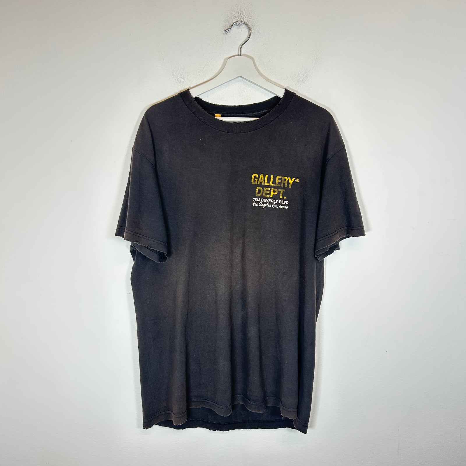 Gallery Dept Vintage Black Drive Thru T-Shirt Size M