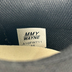 MMY Wayne Black Low Top Sneakers Size 44