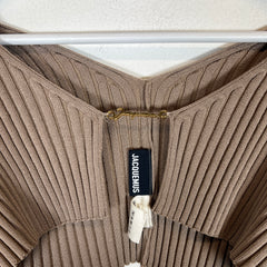 Jacquemus Beige La Maille Pablo Cardigan Size XS