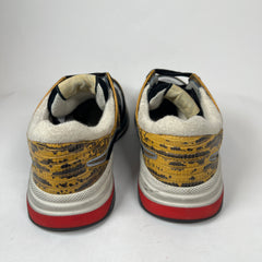 Gucci Ultraspace Yellow Tejus Printed Sneaker Size GG 8.5