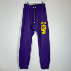 Denim Tears Purple University Logo Sweatpants Size M