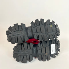 Prada Red/Black Cloudbust Thunder Sneakers Size 8