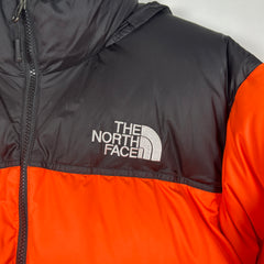 Supreme North Face Nupste Orange Puffer Size L