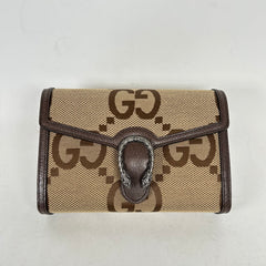 Gucci Dionysus Brown Jumbo GG Shoulder Bag