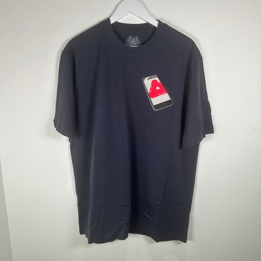 Palace Navy 'TriPhone' T-Shirt Size X-Large