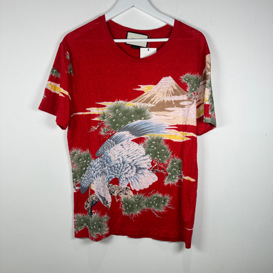 Gucci Mount Fiji Eagle T-Shirt Size M