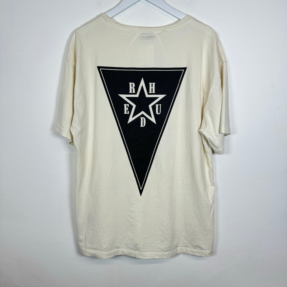 Rhude Cream 'Dear God' Tee Size M