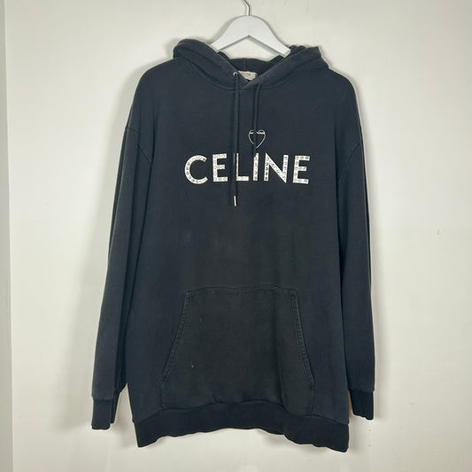 Celine Valentines Day 'Lucky Lover' Studded Hoodies Size S
