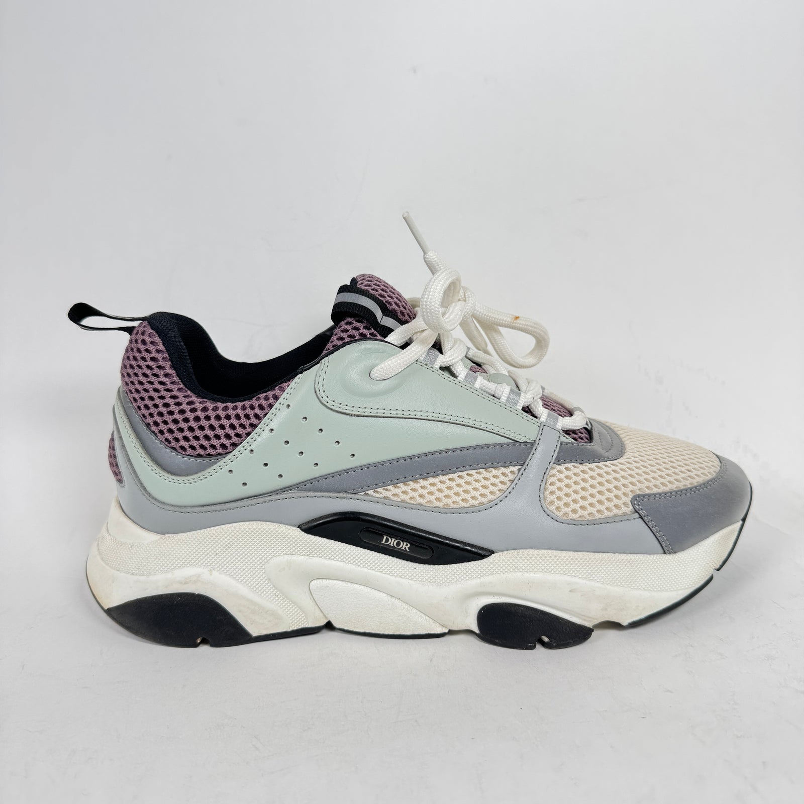Dior B22 Cream/Lavender Sneaker Size 42
