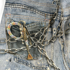 Acne Studios Trompe l'oeil Jeans Size 31
