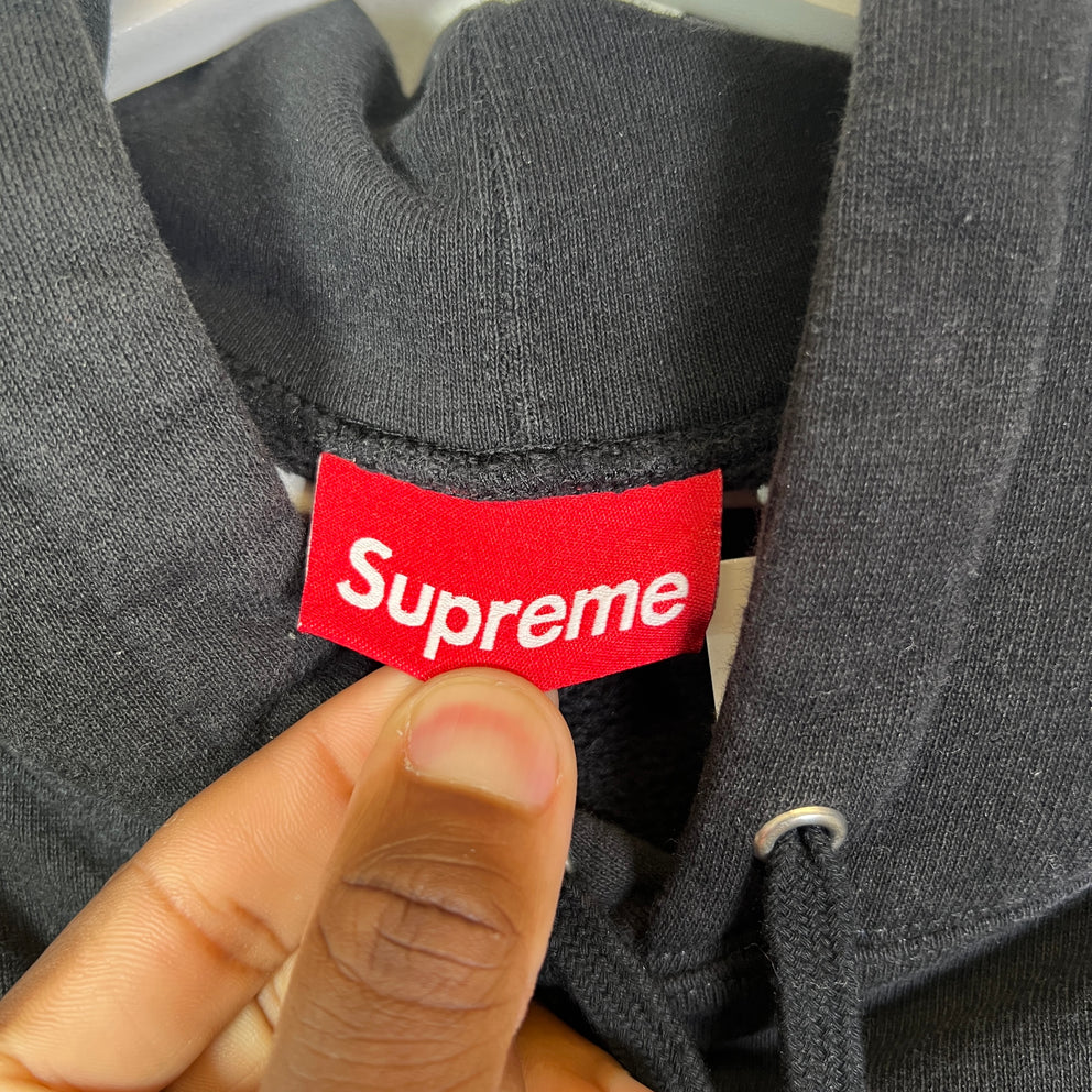 Supreme SS24 Paint Logo Hoodie