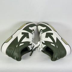 Off-White Olive Green Out Of Office Sneaker Size 47