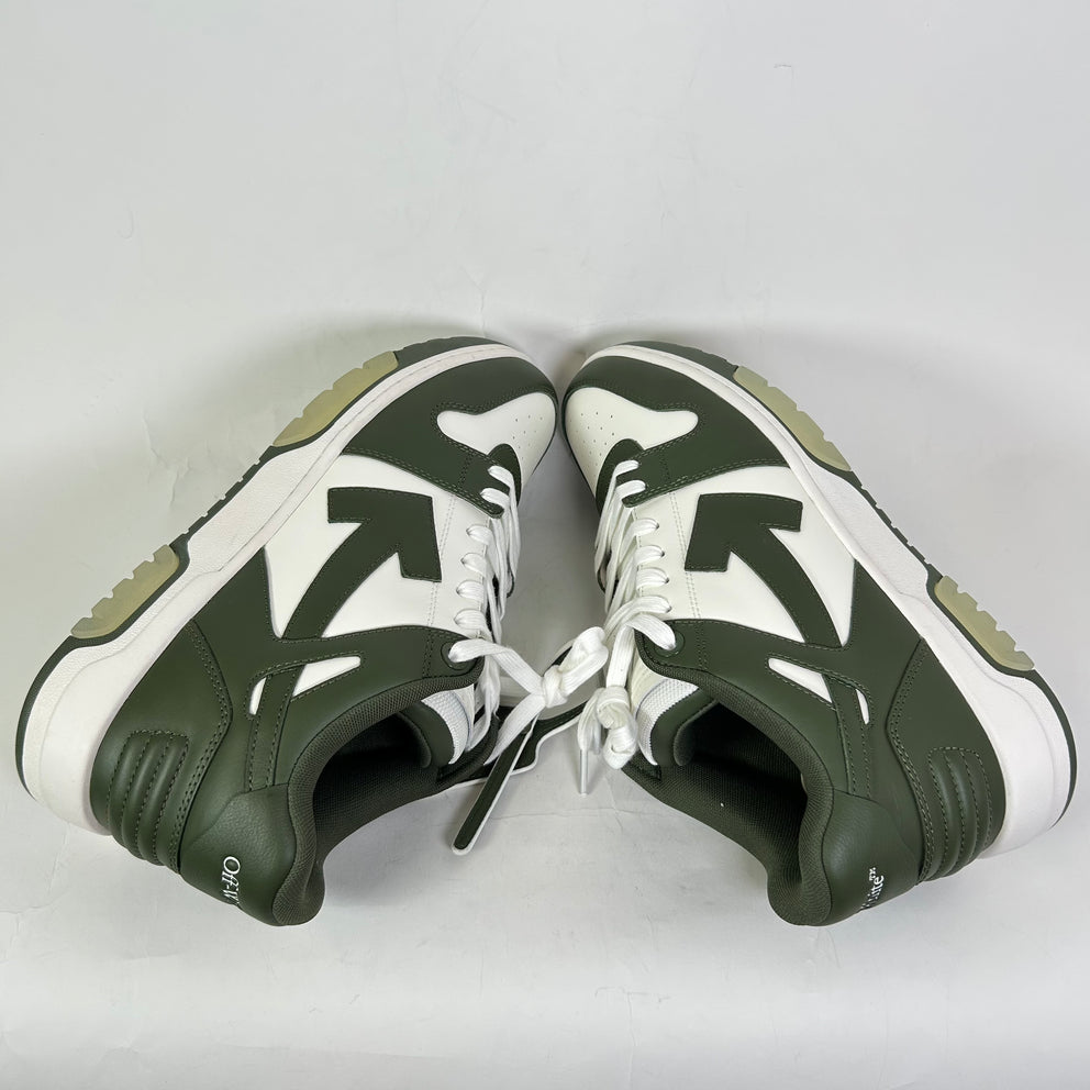 Off-White Olive Green Out Of Office Sneaker Size 47