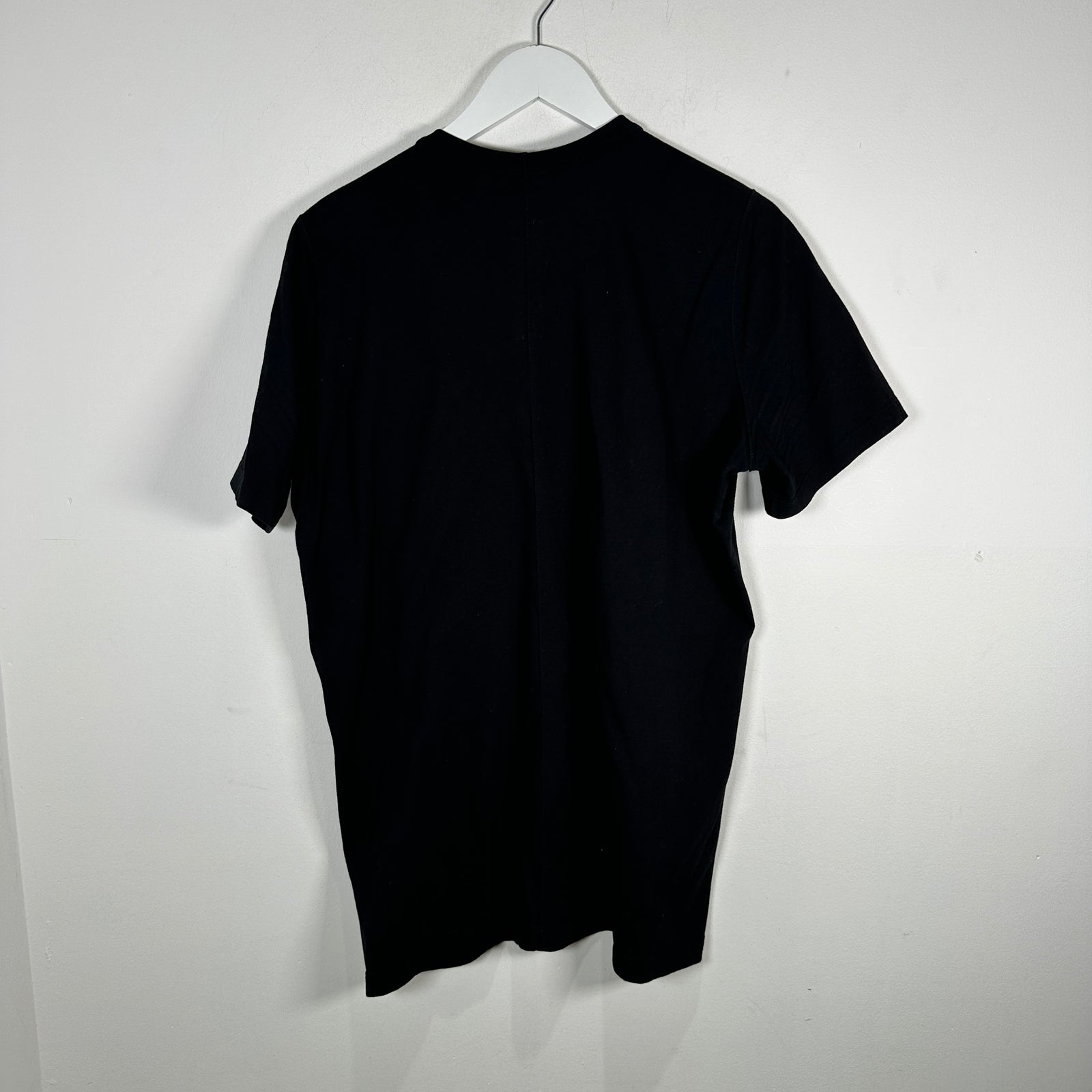 Rick Owens Black 'Gethsmane' Nylon Patch Level T-Shirt Size XL