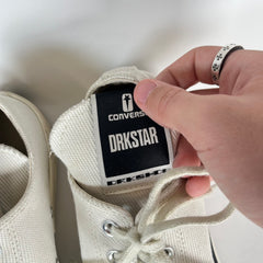 Rick Owens x Converse Round Toe Low Top Size 43