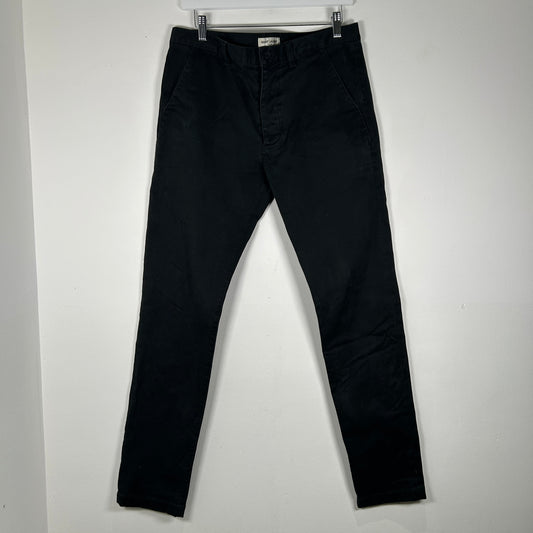Saint Laurent Black Chino Pants Size 33