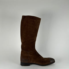 Prada Suede Tall Riding Boot Size 12