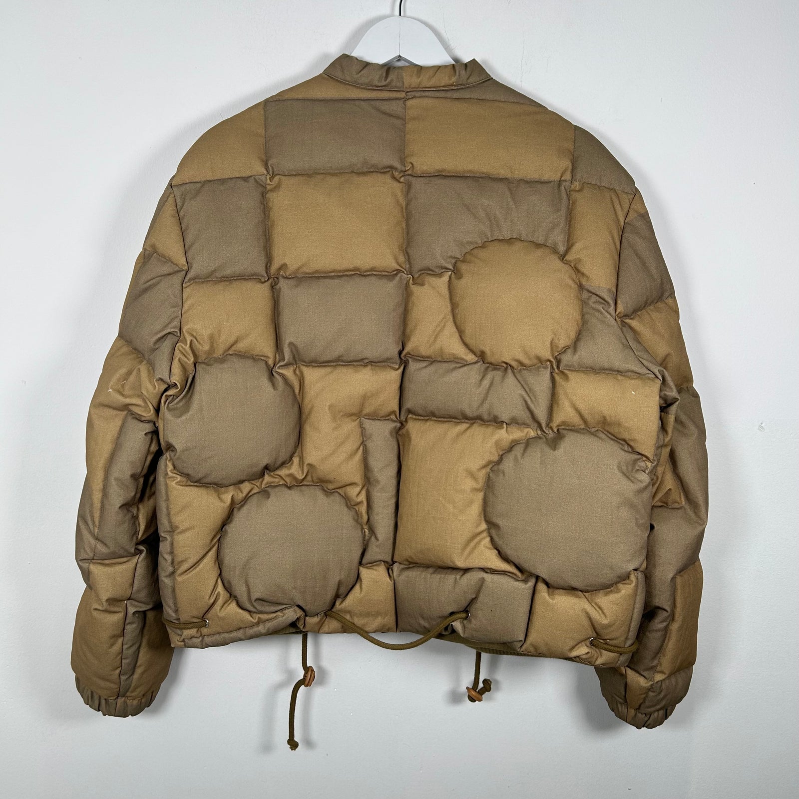 ERL Geometric Puffer Bomber Jacket Size S