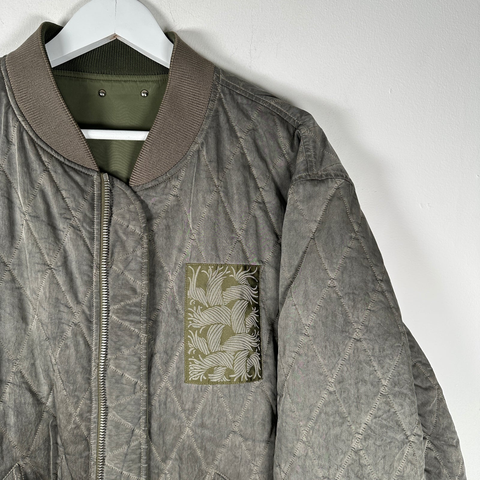 Louis Vuitton x Christopher Nemeth Reversible Quilted Bomber Jacket Size 58
