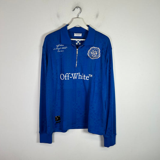 Off-White Lion Nation Longsleeve Soccer Jersey