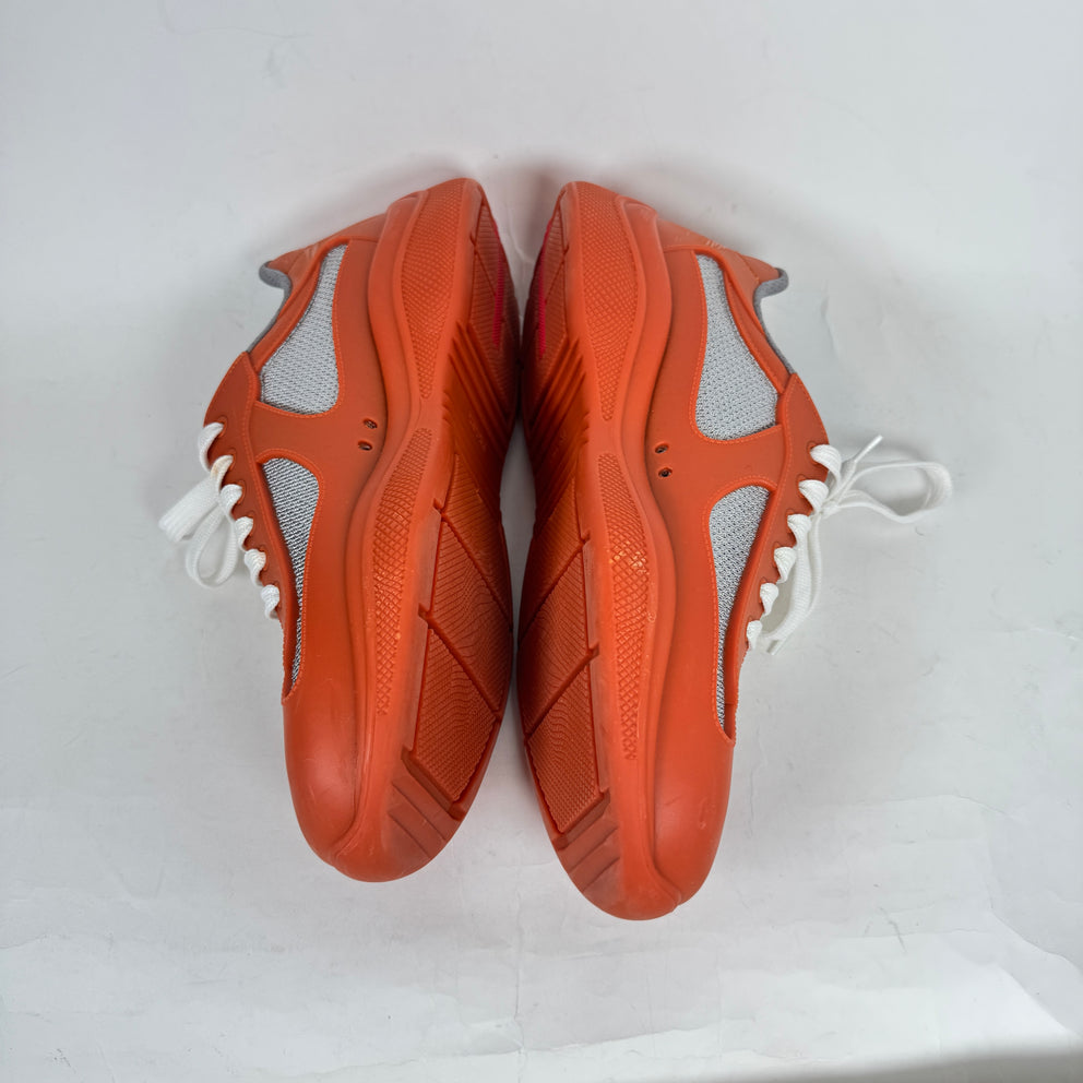 Prada Burnt Orange Rubber Cups Size 44