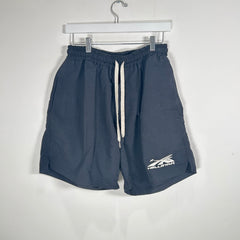 Hellstar Logo Black Board Shorts Size M