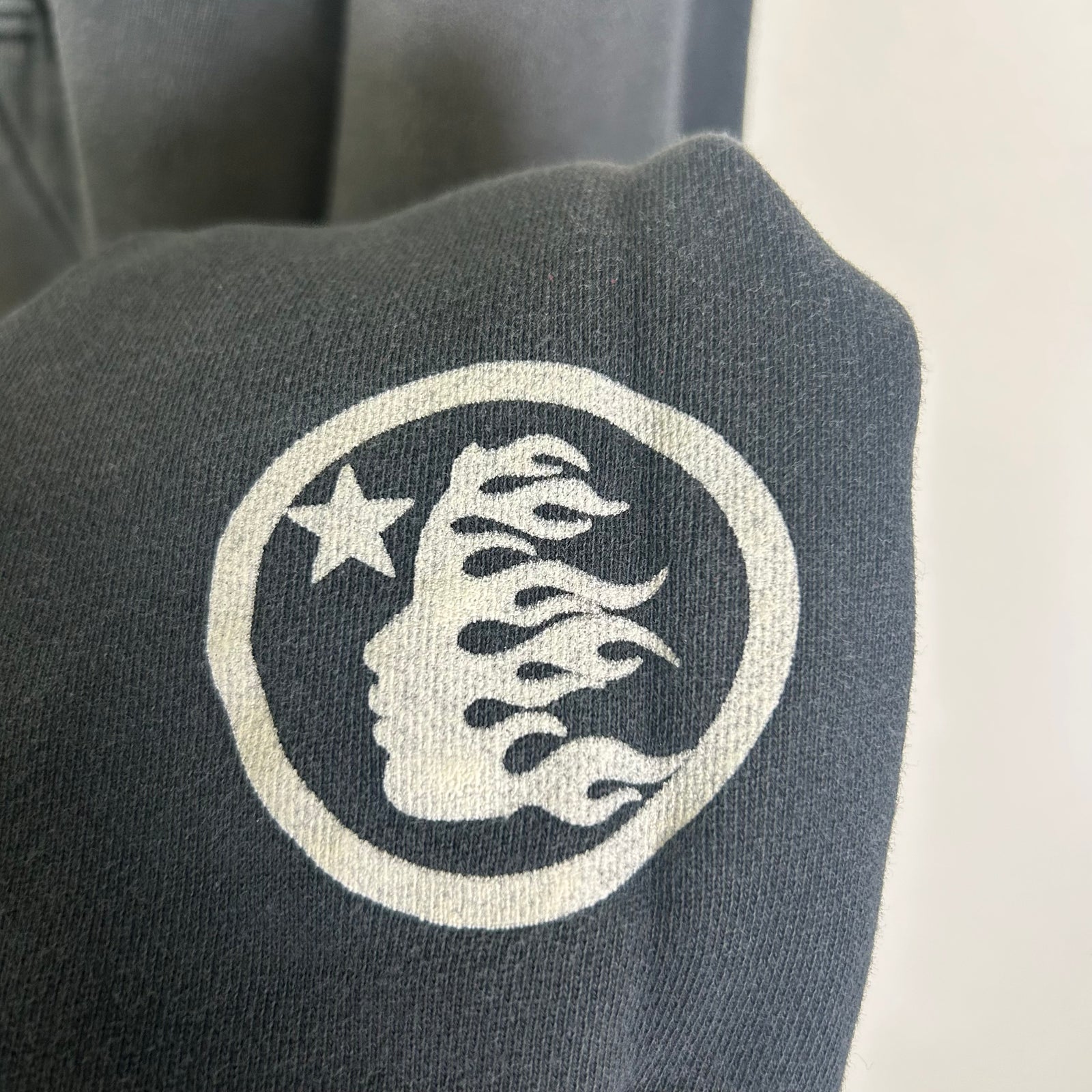 Hellstar Black Uniform Logo Hoodie Size M