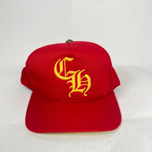 Chrome Hearts Red/Yellow CH Hat